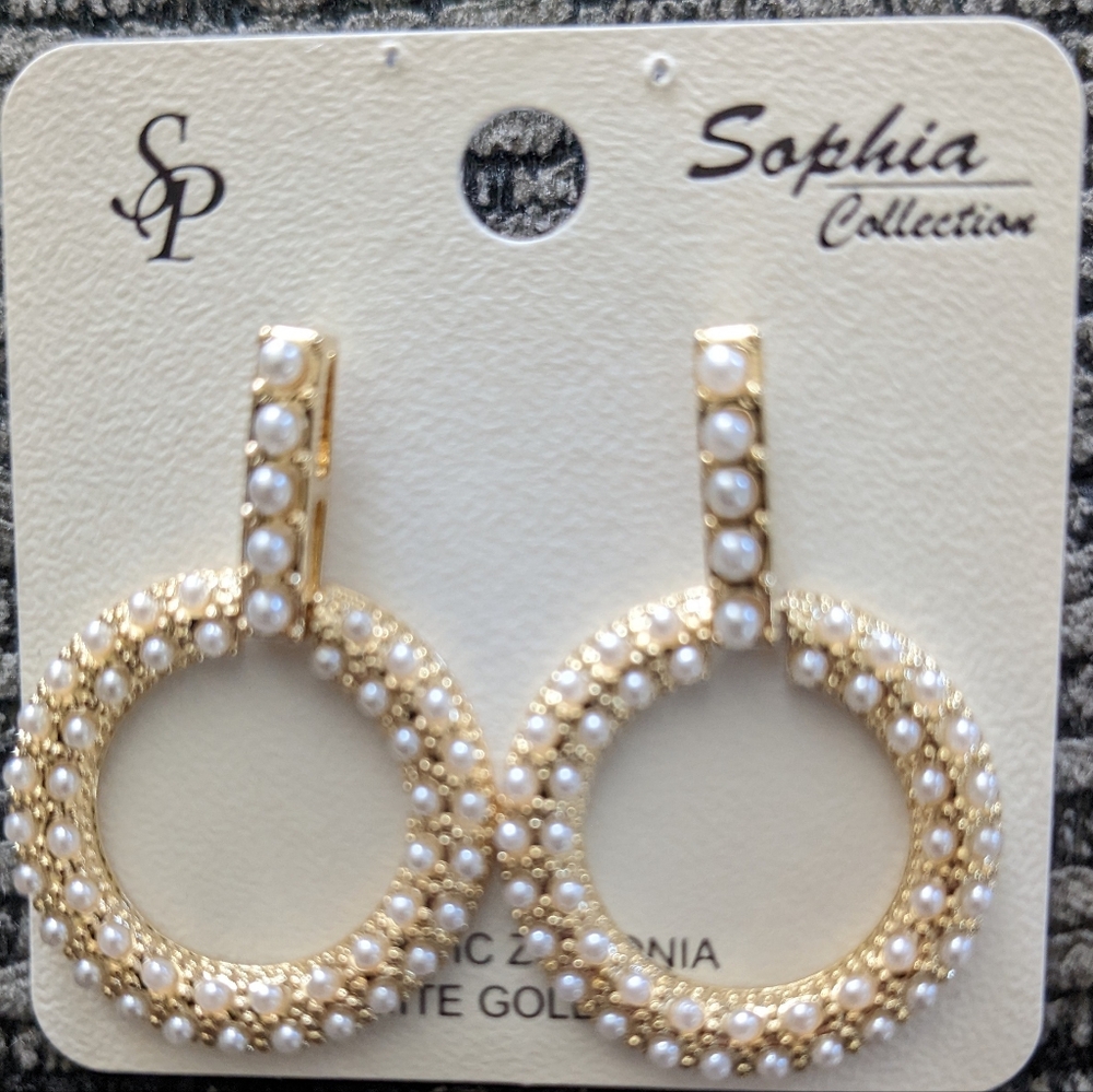Circle Doorknocker Earrings